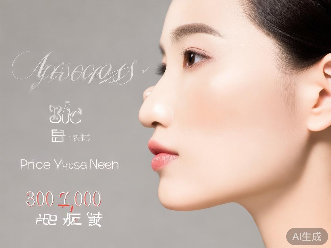 硅胶假体隆鼻价格解析，从3000元到2万元，你该花多少钱？